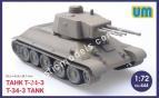 1/72 UM 444 T-34-3 tank