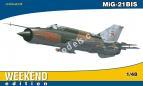 1/48 Eduard 84131 MiG-21BIS weekend edition упрощенная
