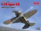 1/48 ICM 48098 I-16 type 28, WWII Soviet Fighter