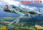 1/72 RS models 92138 Heinkel 112 B Luftwaffe