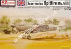 1/72 AZ model 7380 Supermarine Spitfire Mk.VIII  RAAF