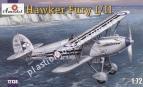 1/72 A-model 72138 Hawker Fury I/II Морской истребитель-биплан ВВС Великобритании.