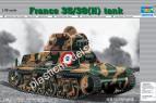 1/35 Trumpeter 351  France 35/38(H) TANK SA 18 37mm gun