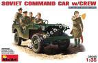 1/35 MiniArt 35048 Советский командирский автомобиль с экипажем.
