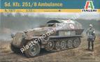 1/72 Italeri 7077 Sd.Kfz.251/8 Ausf.C Ambulance