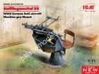1/35 ICM 35714 Zwillingssockel 36, WWII German Anti-aircraft Machine gun Mount