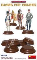 1/16 MiniArt 16039 Bases for Figures 6 pc