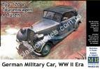 1/35 Master Box 35100 German military car Mercedes-Benz 170 V Typ 170 V Tourenwagen 4 Türen