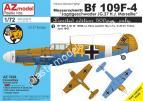 1/72 AZ model 7629 Messerschmitt Bf-109F-4 'JG 27 H.J. Marseille'