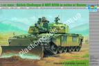1/35 Trumpeter 00345 British Challenger 2 MBT KFOR in action at Kosovo w/dozer blade