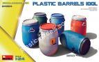 1/24 MiniArt 24004 Plastic Barrels 100L