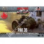 1/72 First To Fight 022 PAK 36 Niemiecka armata przeciwpancerna (German anti-tank cannon)
