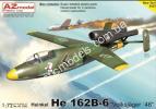 1/72 AZ model 7856 Heinkel He 162B-6 “Volksjäger 46”