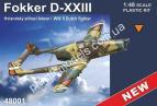 1/48 RS models 48001 D.XXIII Dutch WWII Fighter