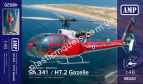 1/48 AMP 48020 Aérospatiale SA.341 / Westland HT.2 Gazelle