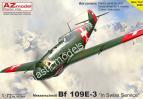 1/72 AZ models 7664 Messerschmitt Bf 109E-3 „In Swiss Service“