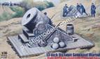 1/35 Mikro Mir 35-027 13 inch Dictator Seacoast Mortar