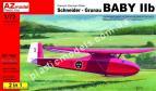 1/72 AZ model 7462 Grunau Baby IIb (Swed.,Spain,Hun,Pol.) 2-in-1