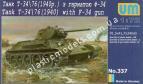1/72 UM 337 Soviet tank T-34/76 (1940 with F-34 gun)