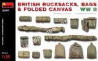 1/35 MiniArt 35599 British rucksacks, bags & folded canvas
