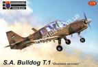1/72 Kovozavody Prostejov 0301 S.A. Bulldog T.1 „Overseas services“