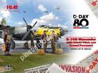 1/48 ICM 48322 D-Day 80 B-26B Marauder with USAAF Pilots and Ground Personnel