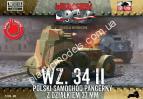 1/72 First To Fight 009 Wz.34 II Polski samochod pancerny z dzialkiem 37 mm