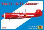 1/72 RS models 92229 Yak-11 / C-11 1/72 RS models 92229 Yak-11 / C-11