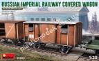 1/35 MiniArt 39002 Russian Imperial Railway Covered Wagon