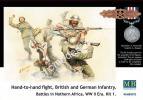 1/35 Master Box 3592 Hand-to-hand fight, British and German Infantry. Battles in Northern Africa