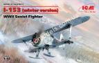 1/32 ICM 32011 I-153 (winter version), WWII Soviet Fighter