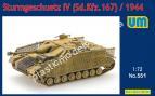 1/72 UM 551 Sd.Kfz. 167 Sturmgeschütz IV late version with Schürzen