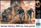 1/35 Master Box 35177 German Infantry, WWII era. Early period