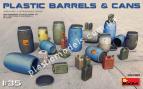 1/35 MiniArt 35590 Plastic Barrels & Cans