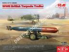 1/48 ICM 48405 WWII British Torpedo Trailer