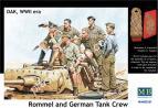 1/35 Master Box 3561 Rommel and German Tank Crew