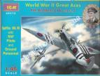 1/48 ICM 48072 Spitfire Mk.VII Great Aces: P.M. Brothers