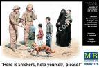 1/35  Master Box 35159 Here is Snickers, help yourself, please