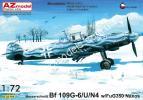 1/72 AZ model 7614 Messerschmitt Bf 109G-6/U/N4 w/FuG350 Naxos