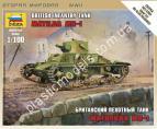 1/100 Zvezda 6191 Британский пехотный танк Матильда МК-I