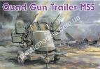 1/35 Dragon 6421 Quad Gun Trailer M55