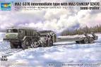 1/72 Trumpeter 07194 MAZ-537G intermediate type with MAZ/ChMZAP-5247G semi-trailer