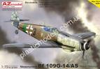 1/72 AZ models 7657 Messerschmitt Bf 109G-14/AS “Reich Defence”