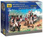 1/72 Zvezda 6802 Французская линейная пехота 1812-1815