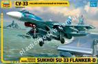 1/72 Zvezda 7297 Russian Naval Fighter Sukhoi Su-33 Flanker-D