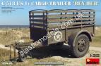 1/35 MiniArt 35436 G-518 U.S. 1T Cargo Trailer Ben Hur