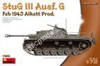 1/72 MiniArt 72101 StuG III Ausf. G Feb 1943 Alkett Prod.