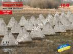 1/35 ICM 35746 ’Dragon’s teeth’. Аnti-tank Obstacles