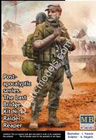1/24 Master Box 24074 “Pоst-apocalyptic series. The Last Bridge. Kit No. 2 Raider”