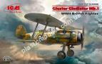 1/32 ICM 32040 Gloster Gladiator Mk.I British Fighter